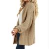 Maroway Women's Open Front Cardigan Soft Lightweight Sweater Coat Camel view 4