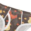 ALAZA Chicken Rooster Polka Dots Boys' Briefs Soft Underwear Available in Sizes 8y Multicolor view 4