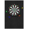 2 Pcs Dart Board Backing Felt Wall Tiles Cork Dart Board Backer Alternative Self-Adhesive Wall Protectors Square Backing Tiles (36 x 24 x 0.5 Inch,Black) view 1