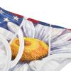 ALAZA Daisy Flower American Flag Boys' Briefs Soft Underwear Available in Sizes 5t Multicolor view 4
