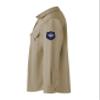 Ubon FR Shirts for Men Flame Resistant Long Sleeve Welding Shirt, Khaki XXL view 3