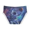 ALAZA Astronaut Galaxy Space Basketball Boys' Briefs Soft Underwear Available in Sizes 3t Multicolor view 2