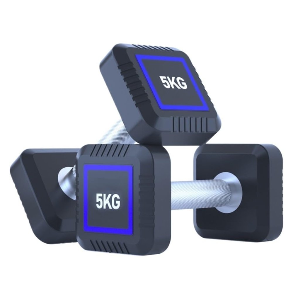 Dumbells Square PU Dumbbell Gym High-end Dumbbell Professional Strength Training Fitness Equipment For Men And Women Dumbell Set