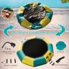 YJFEDCC Inflatable Water Trampoline, Floating Trampoline, Children's Adult Swimming Pool, Lake Leisure Water Trampoline,16FT/5M view 2