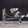 HAMEXLN Home Sit-ups Multifunctional Training Indoor Weightlifting Dumbbell The Rack Workout 50, 116*45*17cm, Black view 3