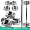 Dumbells Large Weight Adjustable Solid Metal Electroplated Dumbbell Men's Home Gym Arm Muscle Training Equipment Dumbell Set view 3