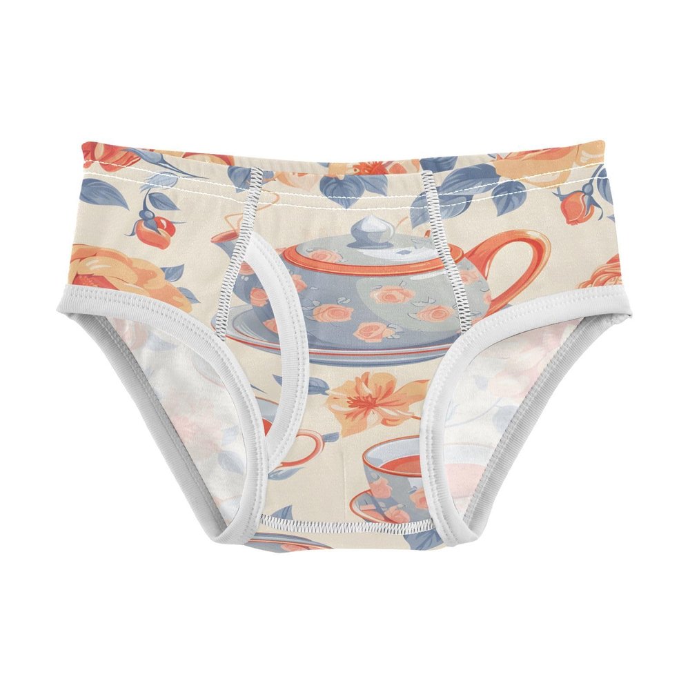 ALAZA Yellow Rose Flower Paris Stylish Boys' Briefs Soft Underwear Available in Sizes 8y
