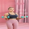 HAMEXLN Dumbbel Sports and fitness dumbbells suitable for home fitness equipment sports strength training small dumbbells pair Barbell, Pink view 3