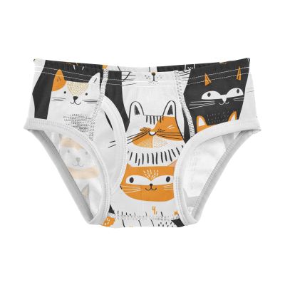 ALAZA Cartoon Cat Kitten Hipster Boys' Briefs Soft Underwear Available in Sizes 3t Multicolor