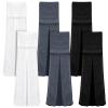 Moukeren 6 Pcs Football Towel Cotton Quarterback Football Field Hand Towel with Hook and Loop Fastener for Sports Football Golf Gym Accessories(Black, White, Gray) view 1
