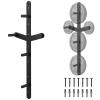 Weight Plate Storage Rack, Wall Mounted Bumper Plate Weight Rack Storage, Space Saving Strength Training Plate Trees for Garage Home Gym Strength Training, Load Up to 700 LBS, 3-Peg, Fit 2" Plates (Weight Plate Storage Wall Mount) view 1