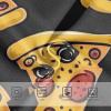 ALAZA Funny Pizza Stylish Black Boys' Briefs Soft Underwear Available in Sizes 4t view 3