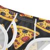 ALAZA Funny Pizza Stylish Black Boys' Briefs Soft Underwear Available in Sizes 4t view 4