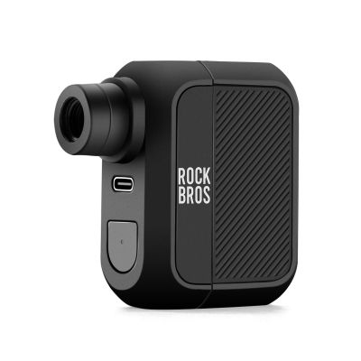 ROCKBROS Mini Bike Pump Portable Bike Tire Pump 100PSI Electric Bike Pump Mini Air Pump Tire Inflator Rechargeable with Presta Schrader Valve