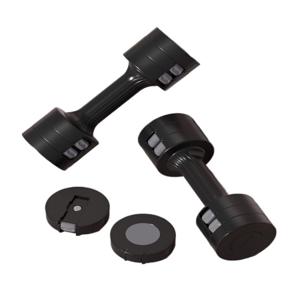 HAMEXLN Dumbells Dumbbell set for home quick change adjustable weight dumbbell home fitness sports fitness dumbbell equipment Dumbell Set, Black