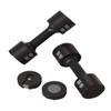 HAMEXLN Dumbells Dumbbell set for home quick change adjustable weight dumbbell home fitness sports fitness dumbbell equipment Dumbell Set, Black view 1