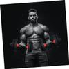 HAMEXLN 1 Set Dumbbells Barbell Connector threaded dumbbell Weightlifting Equipments Rod gym Dumbbell Connecting Rod barbell with handles Rod Holder fitness training stick household view 2