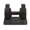 HAMEXLN Dumbbel Adjustable Dumbbell Set Dumbbells with Anti-Slip Handles Quick Adjustment, Innovative Fitness Equipment Barbell, 12kg, Black view 1