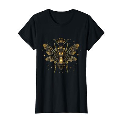 Bee Queen Crown Sweet Beekeeping Bee Lovers T-Shirt