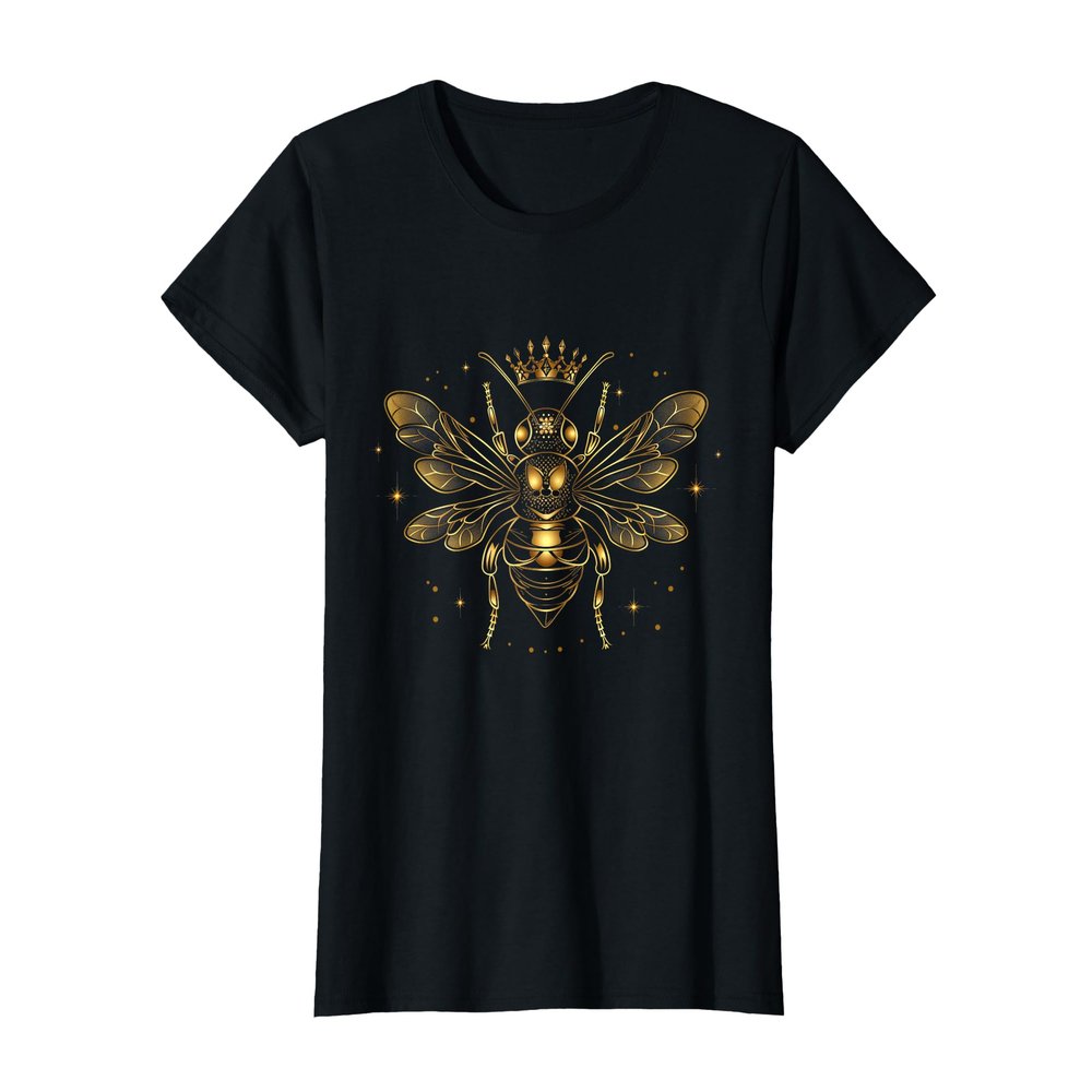 Bee Queen Crown Sweet Beekeeping Bee Lovers T-Shirt