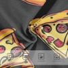ALAZA Cartoon Pizza Black Funny Boys' Briefs Soft Underwear Available in Sizes 6y view 3