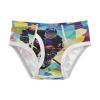 ALAZA Ice Hockey Player Abstract Boys' Briefs Soft Underwear Available in Sizes 4t Multicolor view 1