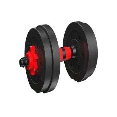 HAMEXLN Dumbbel Dumbbell Men's Fitness Equipment Home Fitness Combination Adjustable Weight Pair Of Rubber-coated Dumbbells Barbell, 10kg, Red