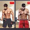 HAMEXLN Dumbbel Dumbbell Men's Fitness Equipment Home Fitness Combination Adjustable Weight Pair Of Rubber-coated Dumbbells Barbell, 10kg, Red view 4