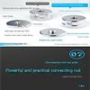 Dumbells Pure Steel Electroplated Detachable Dumbbells For Men And Women Fitness Arm Muscle Multi-functional Barbells Dumbell Set view 4