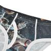 ALAZA Astronaut Basketball Space Star Boys' Briefs Soft Underwear Available in Sizes 5t Multicolor view 4
