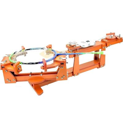ZIJINGM Tennis Racquet Stringing Machine,Badminton Racket Stringing Machine, 6-Point Fixed 60lb Winch Type Badminton String Machine, with Digital Display, for Squash, Tennis, Badminton Rackets