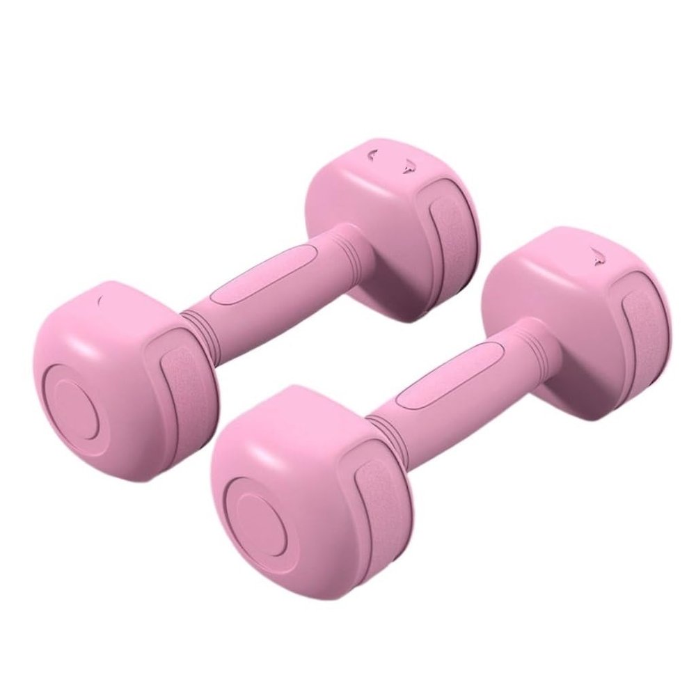 HAMEXLN Dumbells A Pair Of Dumbbells, Kilograms, Unisex Fitness Equipment, Household Arm Shaping And Slimming Yoga Dumbbells Dumbell Set, 4KG, Pink