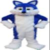 Blue Husky Dog Mascot Costume Adult Size for Men & Women with Built-in Fan Inside the Head view 1