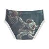 ALAZA Funny Astronaut Basketball Shot Stylish Boys' Briefs Soft Underwear Available in Sizes 6y Multicolor view 2