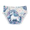ALAZA Cute Unicorn Rainbow Star on White Boys' Briefs Soft Underwear Available in Sizes 2t view 2