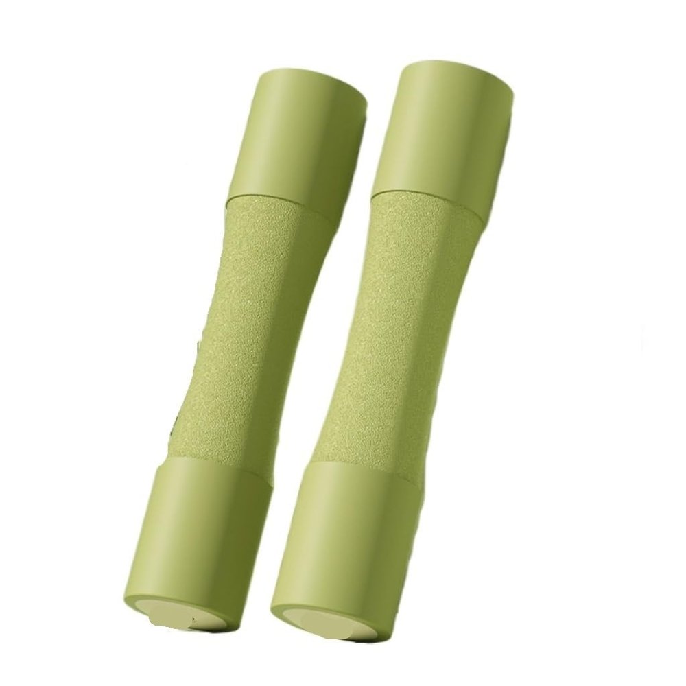 HAMEXLN Dumbells Foam Dumbbells For Men And Women, Home Gym Yoga Aerobics, Exercise Arm Dumbbells, Solid Cast Iron Pair Dumbell Set, 2kg, Green