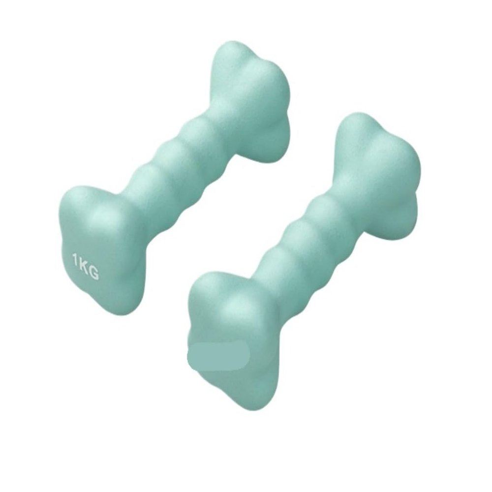 HAMEXLN Dumbells A Pair Of Plastic-impregnated Dumbbells For Women's Sports And Fitness Exercises, Muscle Shaping Equipment Dumbell Set, 2kg