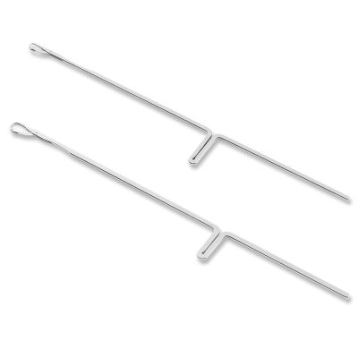 9KM DELIFE Reverse Latch Needle 6/7pcs for Assist Cord Fishing Rigging Needle Kit Tool Set Accessories Ring Splicing