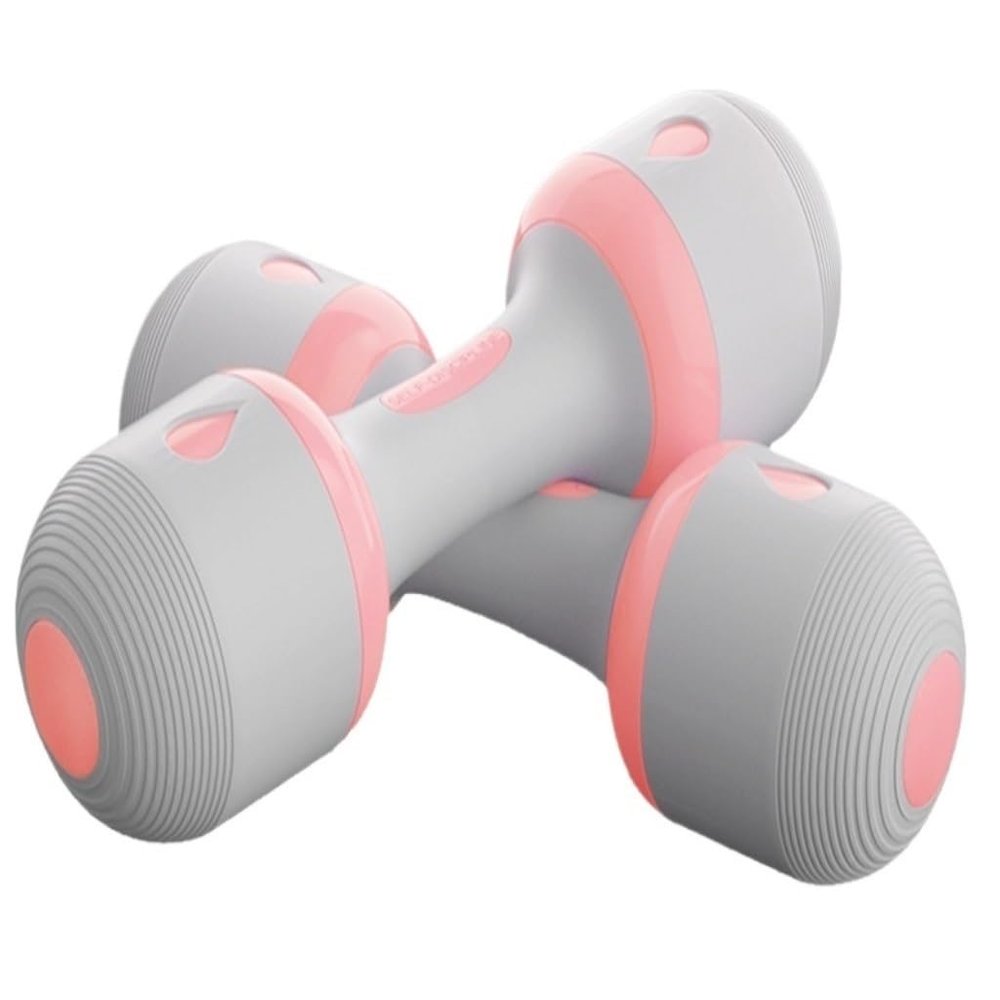 HAMEXLN Dumbbel 10kg adjustable household male fitness dumbbells indoor sports training aerobics ladies handheld dumbbells Barbell, Pink