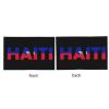Yoladsume Haiti Flag Haitian Text Word Art Personalized Double-Sided Car Flag With Window Clip - Fade-Proof, Waterproof view 3