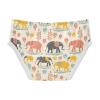ALAZA Elephant Playing Leaves Boys' Briefs Soft Underwear Available in Sizes 2t Multicolor view 2
