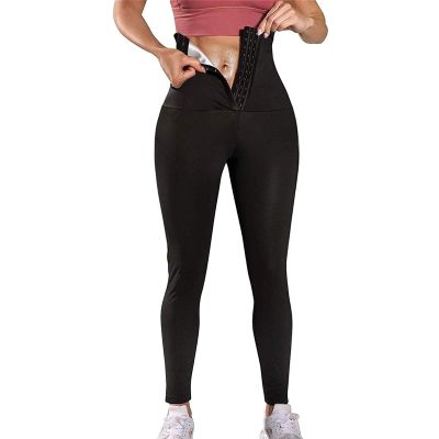 Women's Sweat Pants, High Waisted, Slimming Pants, Yoga Pants, Sauna Pants, Sweat Pants For Losing Weight, Sweat Effect, Sports Pants For Women, Fat Burning For Yoga, Workout, Fitness Sauna Suits ( Co