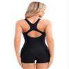 Hedmy Womens Swimsuit Sports One Piece Bathing Suit for Teens Girls Athletic Swimsuits Backless Swimwear Fluorescent Green Small view 2