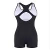 Hedmy Womens Swimsuit Sports One Piece Bathing Suit for Teens Girls Athletic Swimsuits Backless Swimwear Fluorescent Green Small view 4