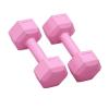Dumbells Dumbbell Hexagonal Rubberized Dumbbells For Men And Women Fitness Outdoor Home Dumbbells Yoga Dumbbells Dumbell Set view 1