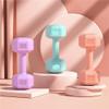 Dumbells Dumbbell Hexagonal Rubberized Dumbbells For Men And Women Fitness Outdoor Home Dumbbells Yoga Dumbbells Dumbell Set view 3