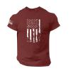2025 Summer T-Shirts Men American Flag Patriotic Shirts Short Sleeve Graphic Tees Crewneck 4th of July Tshirts Tee Tops view 1