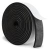 Mikzhskr Hat Tape Roll 80" Hats Size Reducer Insert Foam Filler Cap Sizing Tape Self Adhesive for Hard Hat, Graduation Cap, Cowboy, Fedora, Baseball Caps, Pana, Straw, Western (Black) view 1