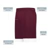 Augusta Sportswear Youth Swish Reversible Basketball Shorts, Maroon/White, M view 4