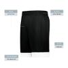 Augusta Sportswear Youth Swish Reversible Basketball Shorts, Black/White, L view 4